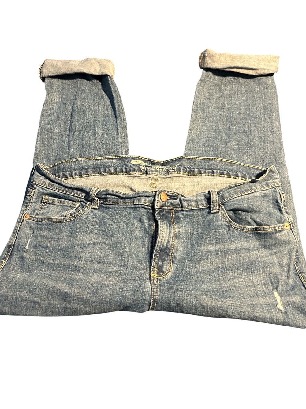 Old Navy Light Blue Women's Skinny Jeans sweetheart size 16